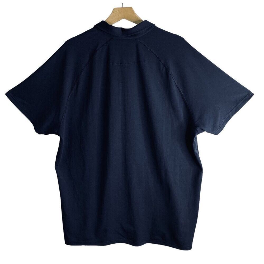 Rhone Delta Pique Polo Shirt Mens 2XL Performance Lightweight Golf Stretch - Picture 13 of 14